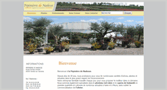 Desktop Screenshot of pepinierenadesse.com